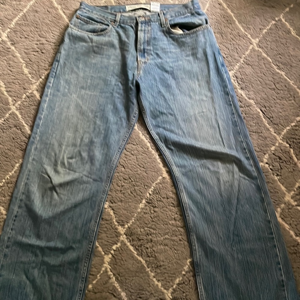 Mens Levi’s 569 loose straight jean 34x34